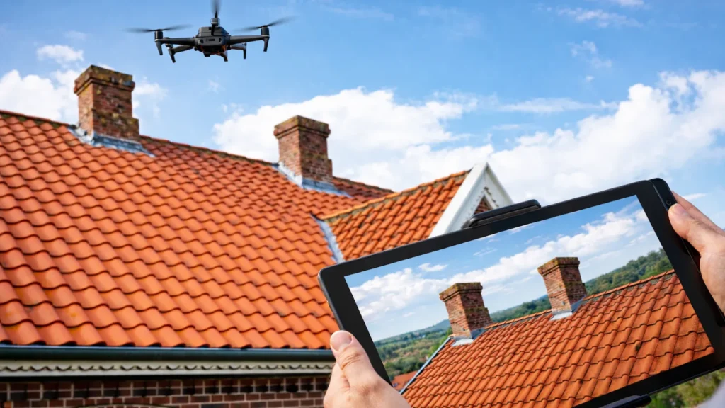 Prestations drone en Loir-et-Cher (41) – inspection et nettoyage de toiture
