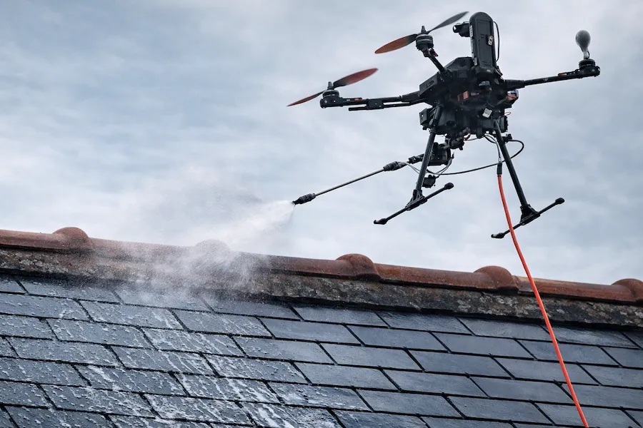 Nettoyage de toiture par drone en Loir-et-Cher (41)
